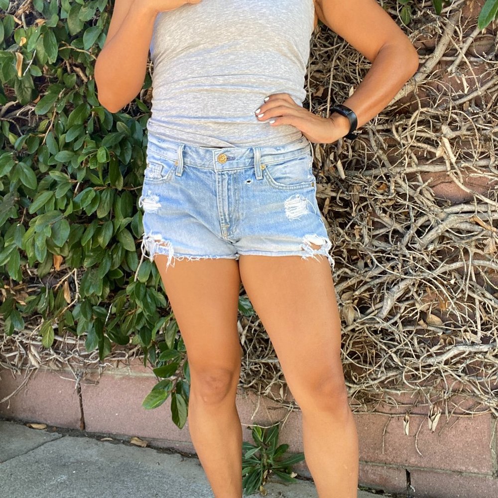 7 for All Mankind Denim Shorts